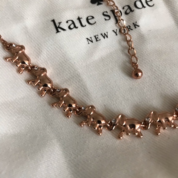 Kate Spade elephant necklace - Picture 4 of 8